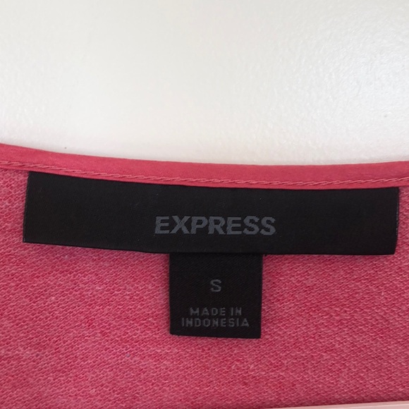 Express Pink Sweatshirt - Picture 3 of 3